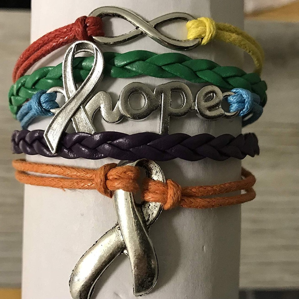 Infinity Collection Autism Awareness Bracelet - Picture 2 of 3